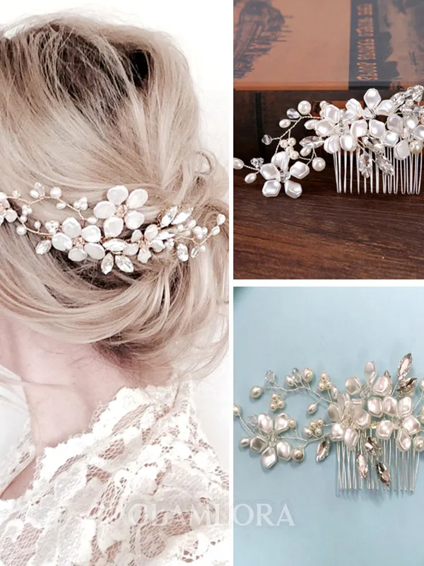 Very Nice Czech Pearl Headpieces