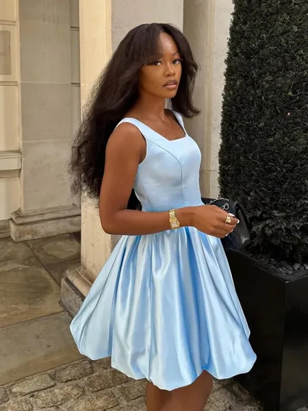 Exquisite A-Line Square...