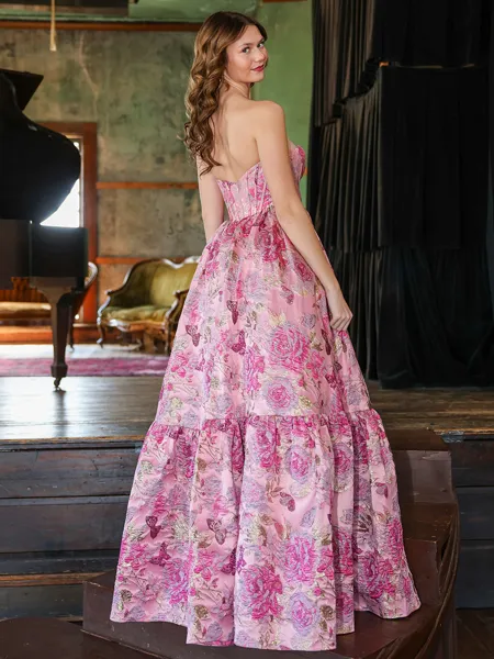 Glamorous A-Line Sweetheart...