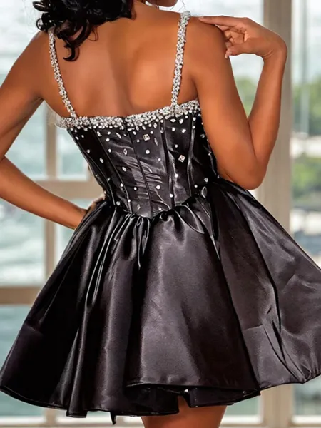 Pretty A-line V-Neck...