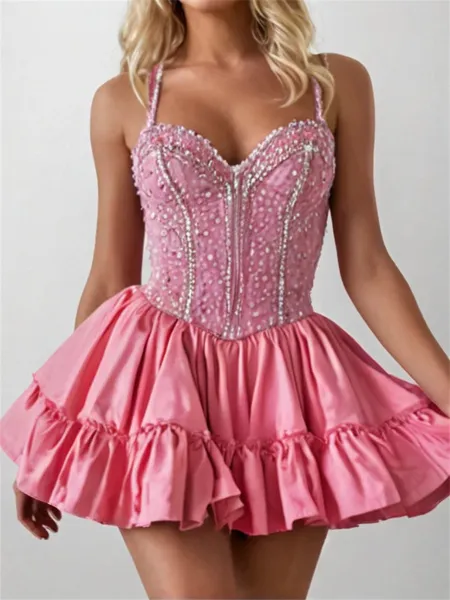 Delicate A-line Sweetheart...