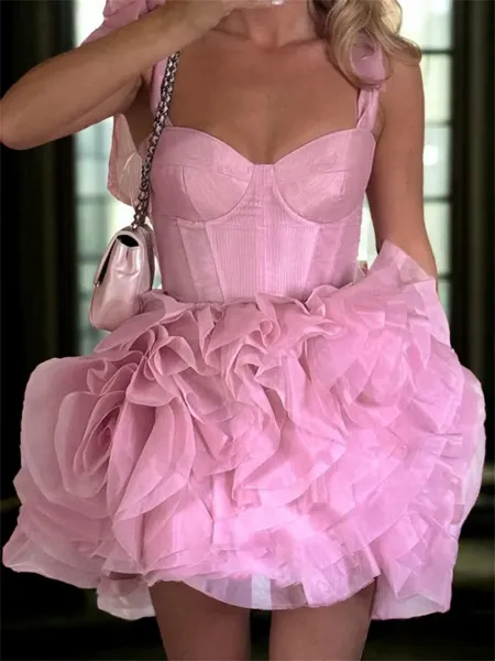 Glamorous A-line Straps...
