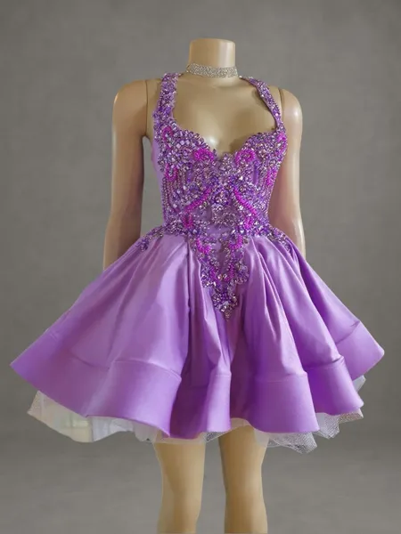 Captivating A-line Halter...