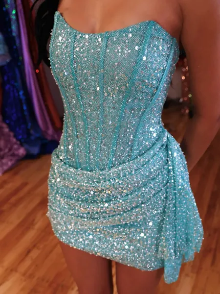 Exquisite Sheath Straight...