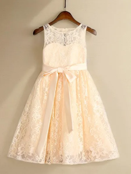 A-line Scoop Sleeveless...