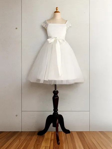 A-line Princess Scoop...