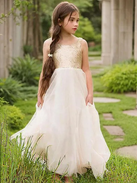 A-line Princess Scoop...
