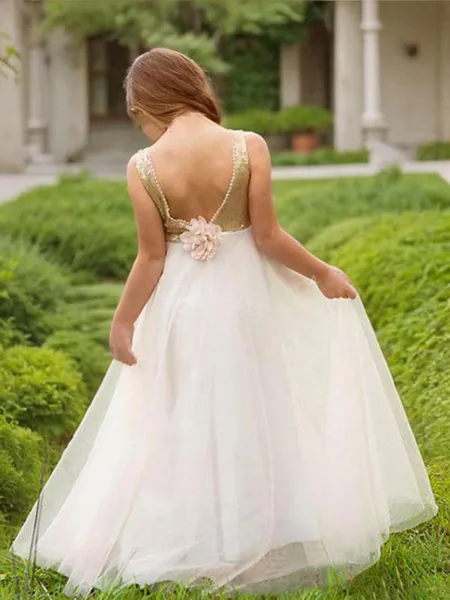 A-line Princess Scoop...