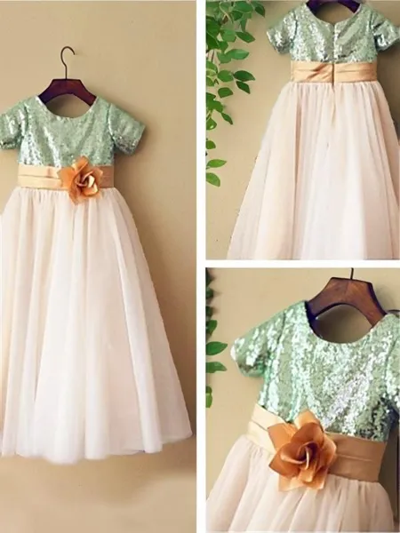 A-line Scoop Enchanting...