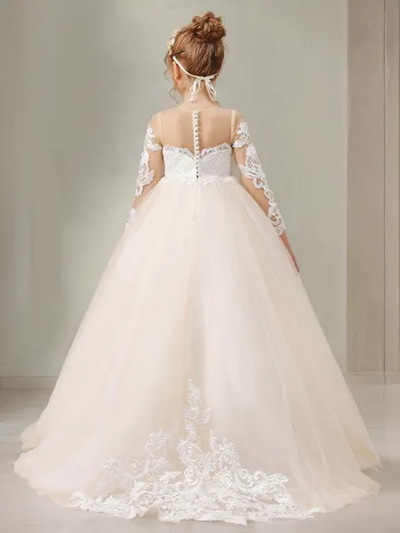 Ball-Gown Princess Scoop...