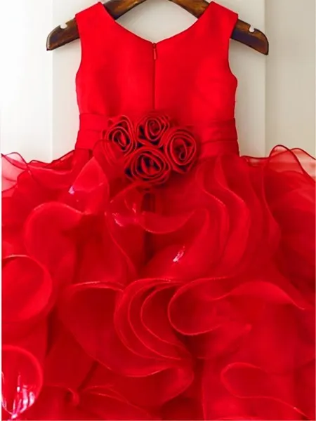 Ball-Gown Scoop Sleeveless...