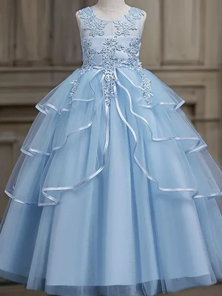 A-line Princess Scoop...