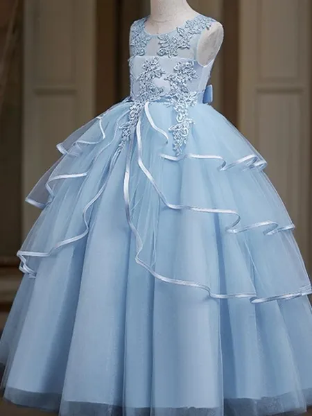A-line Princess Scoop...