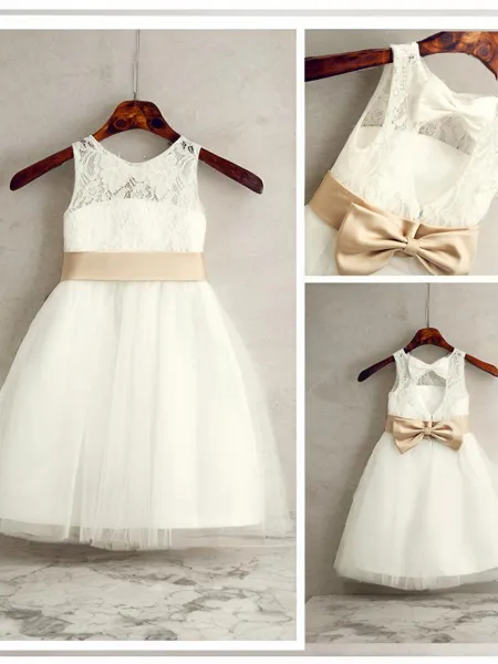 A-line Princess Scoop...