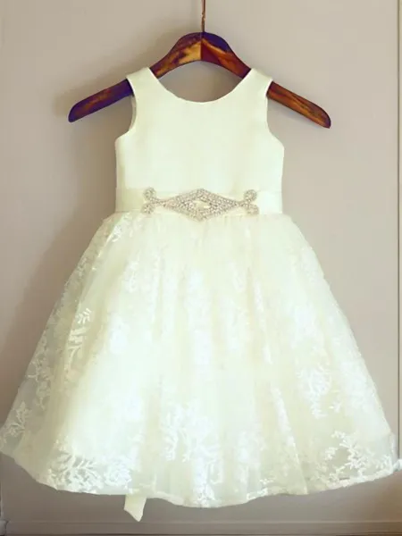 A-line Scoop Sleeveless...