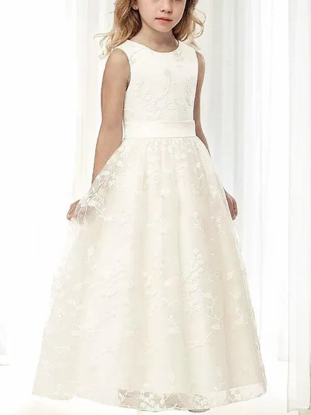 A-line Princess Scoop...