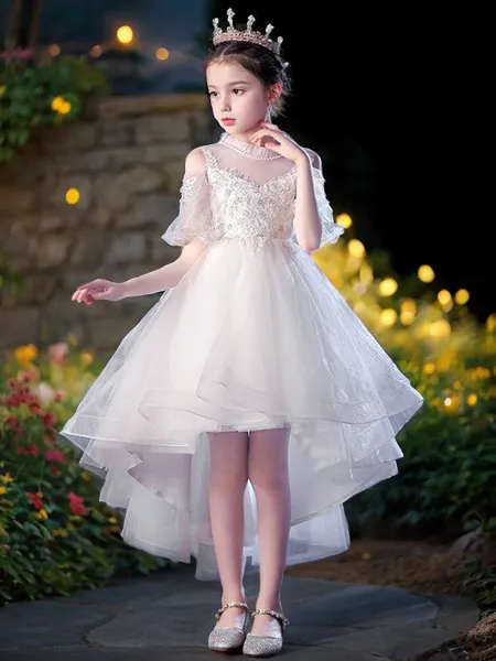 A-line Princess Scoop Short...
