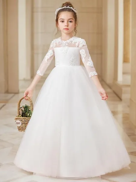 Ball-Gown Princess Scoop...