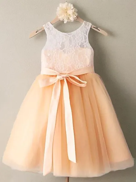 A-line Princess Scoop...