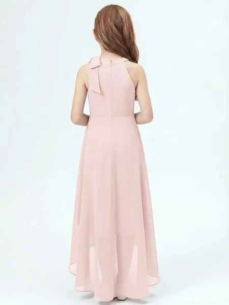 Sweet A-Line Scoop Bowknot...