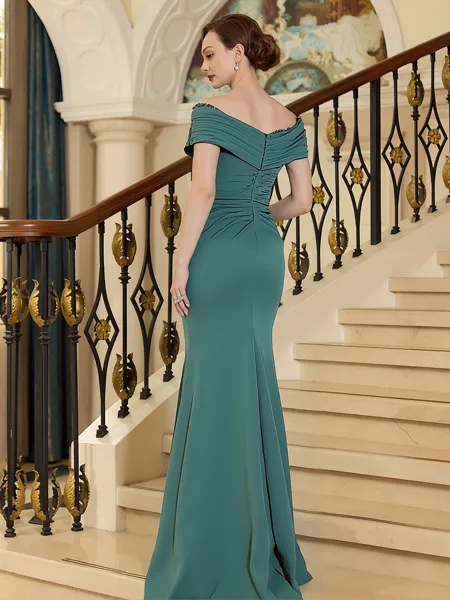 Unique Sheath Chiffon...
