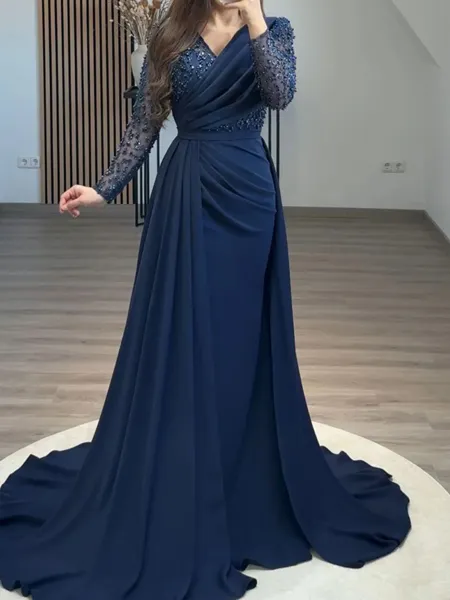 Sophisticated Sheath V-Neck...