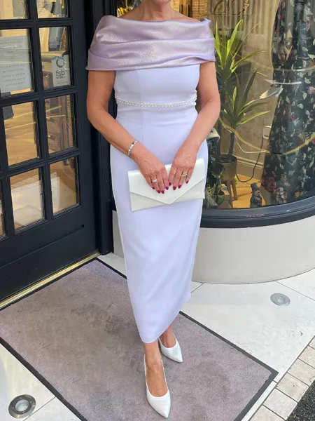 Gracious Sheath Bateau...