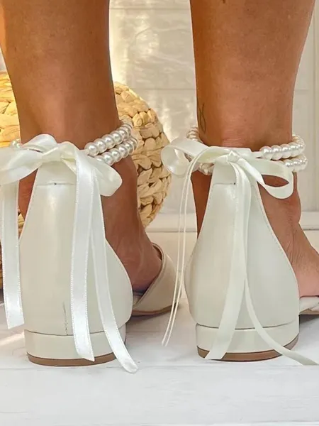 Women's PU With Pearl...