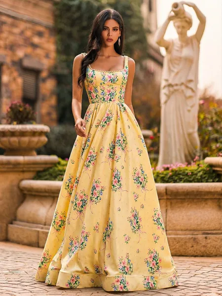 Splendid A-Line Square...