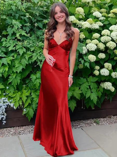 Glamorous Sheath Spaghetti...