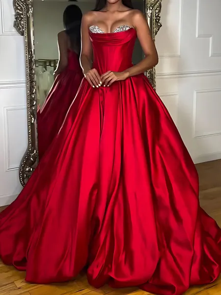 Grand Ball-Gown Sweetheart...