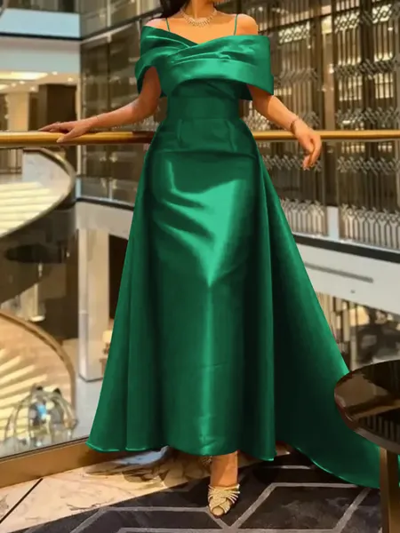 Unique A-line Spaghetti...