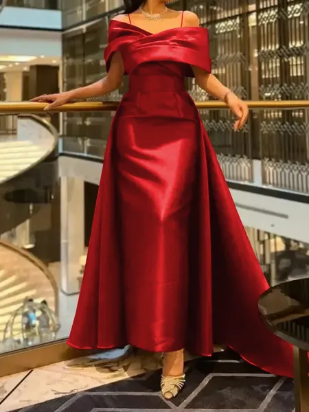 Unique A-line Spaghetti...