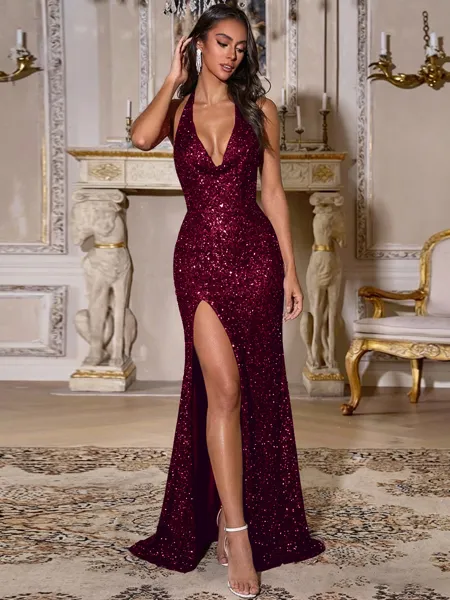 Stunning Sheath Halter...