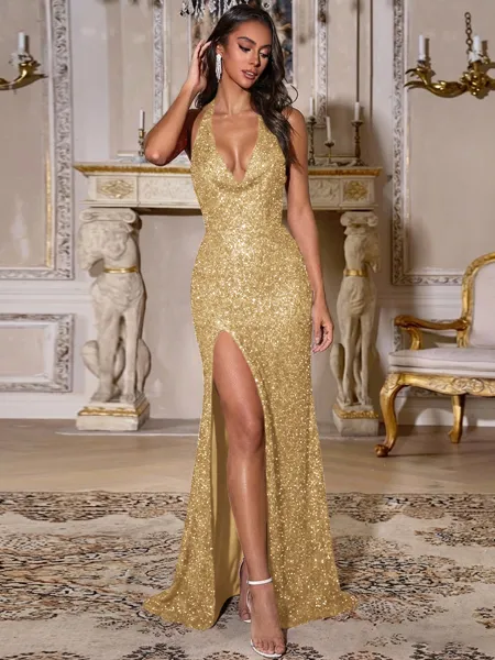 Stunning Sheath Halter...