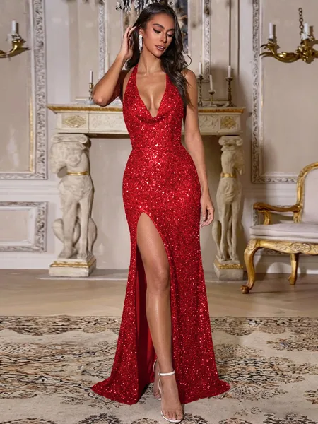 Stunning Sheath Halter...