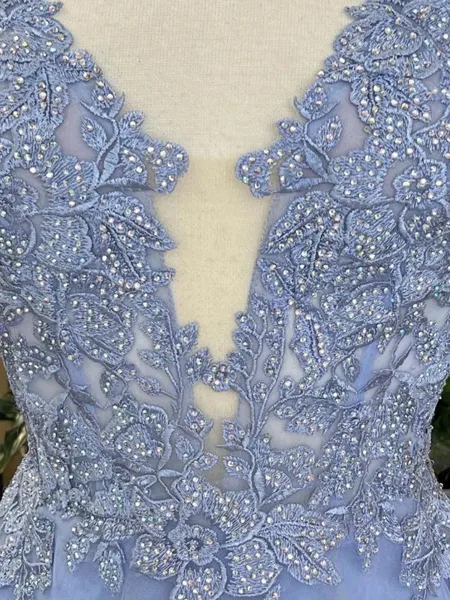 Glam A-line Spaghetti...