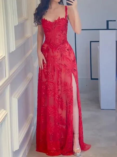 Elegant A-line Straps...