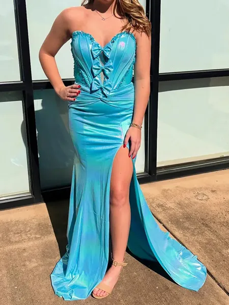 Bold Sheath Sweetheart Bow...