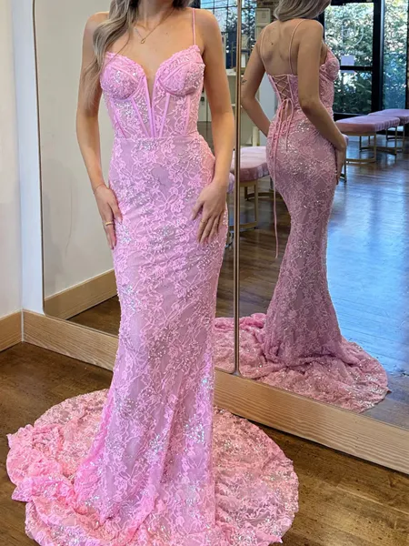 Glamorous Sheath Spaghetti...