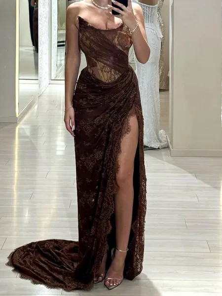 Stunning Sheath Straight...