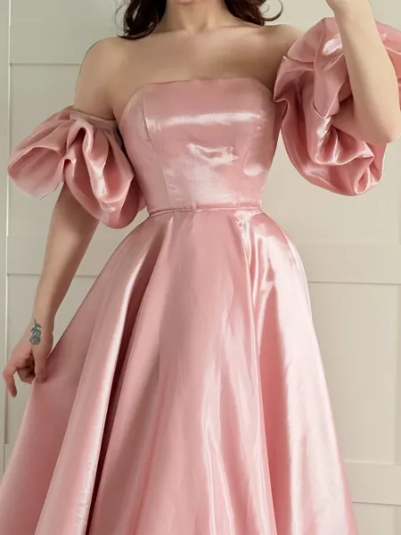 Enchanting A-Line Straight...