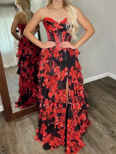 Opulent A-Line Sweetheart...