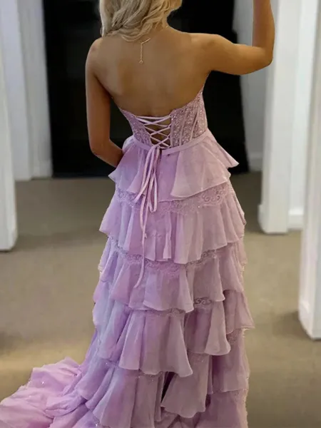 Unique A-Line Sweetheart...