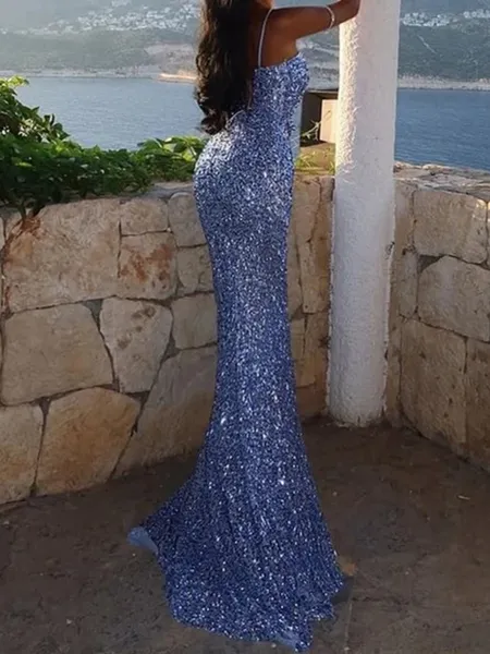 Fashion Sheath Spaghetti...