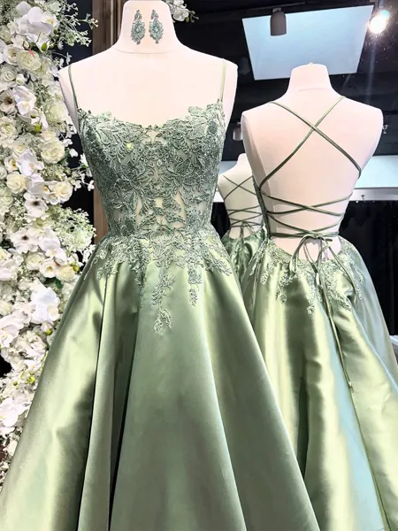 Fashion A-Line Spaghetti...