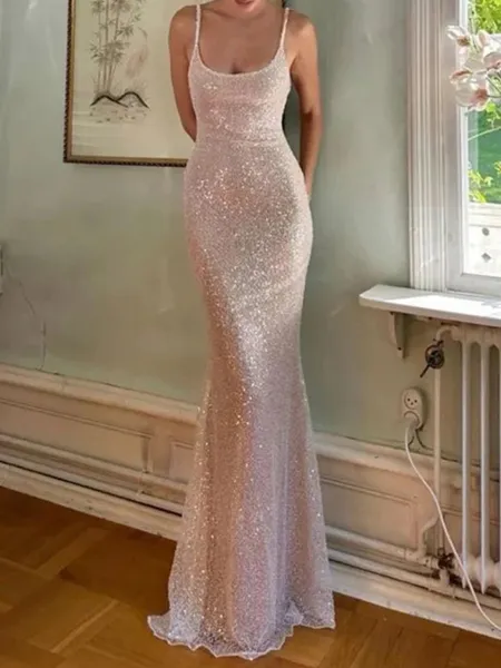 Gorgeous Sheath Spaghetti...