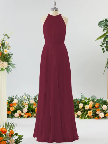 A-line Magnificent Halter...