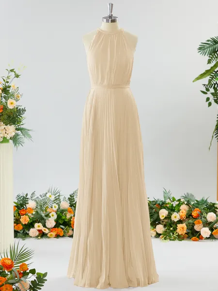 A-line Magnificent Halter...