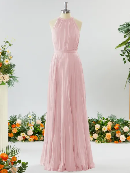 A-line Magnificent Halter...